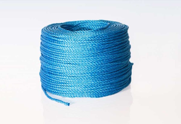 Scanflex Polyreb Polyreb 3-slået ISO1346 blå 6 mm x 220 m | Roliba A/S